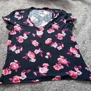 PINK V-Neck Shirt